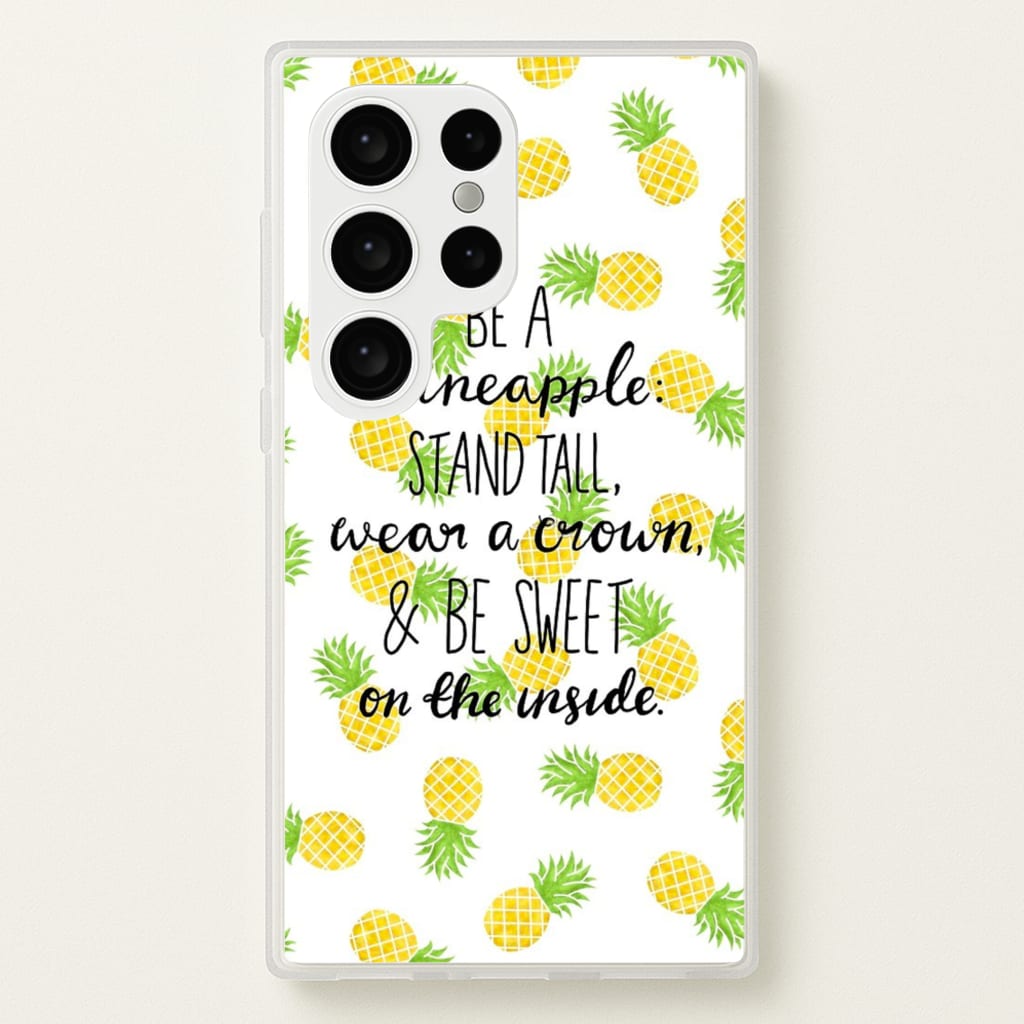 Be A Pineapple - Caspar Lee Phone Case for Galaxy S24 Ultra
