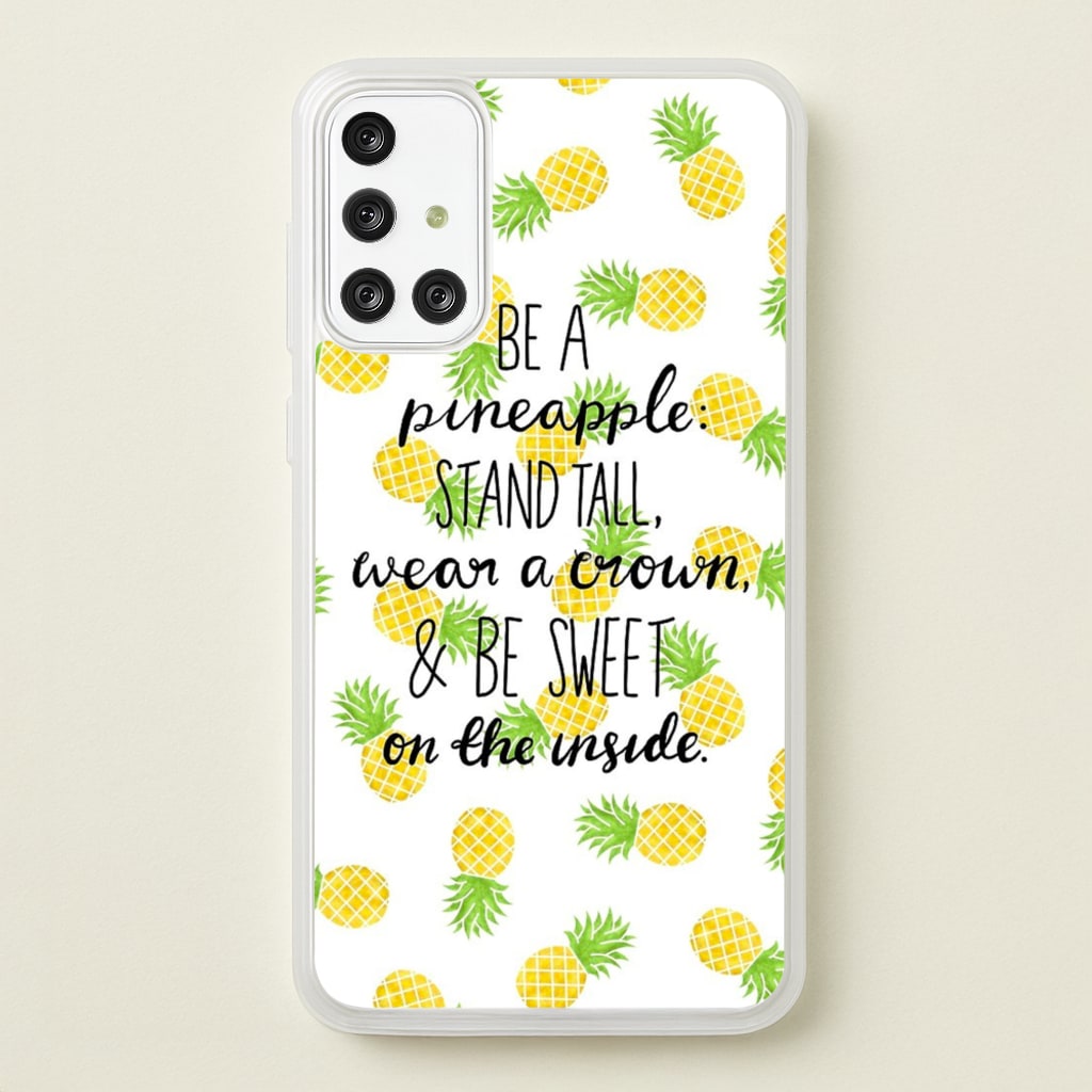 Be A Pineapple - Caspar Lee Phone Case for Galaxy A71