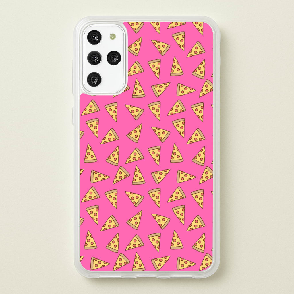 Pizza Pattern - Caspar Lee Phone Case for Galaxy S20 Plus