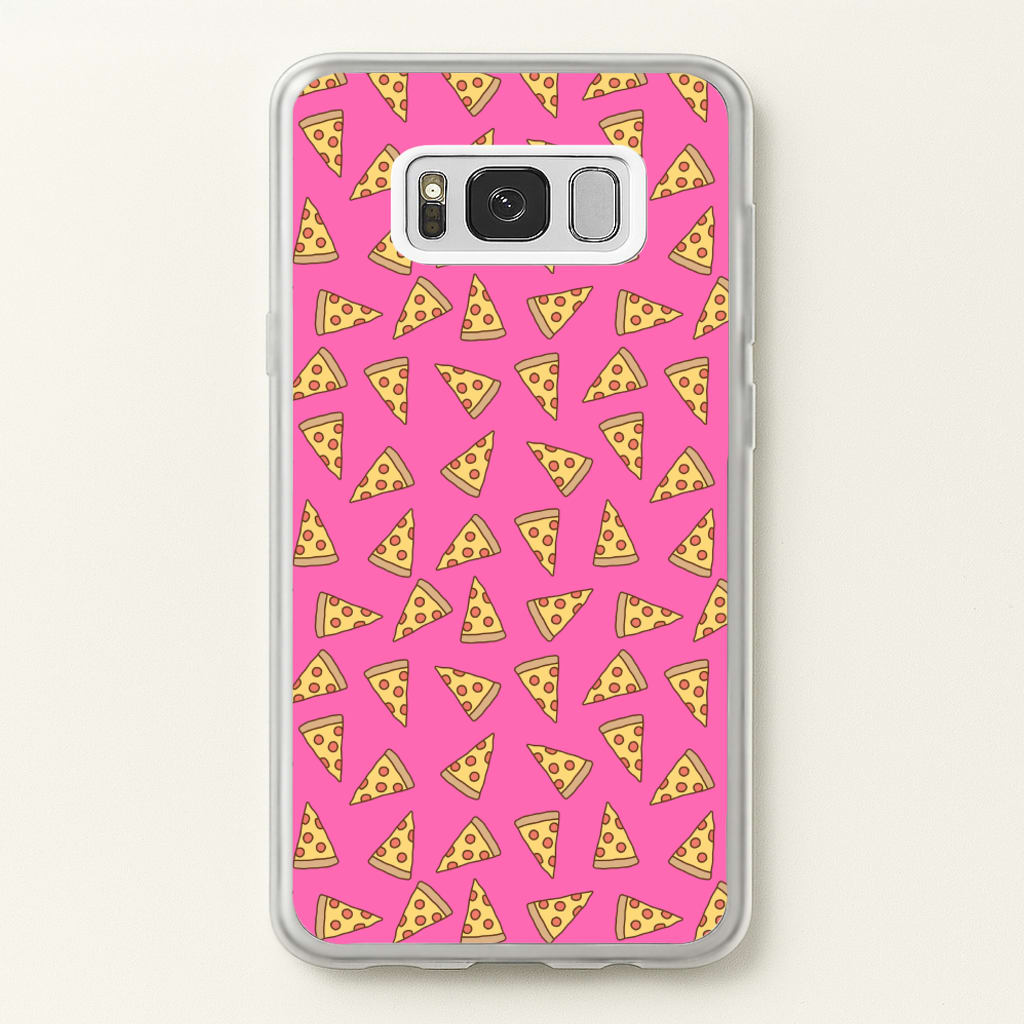 Pizza Pattern - Caspar Lee Phone Case for Galaxy S8 Plus