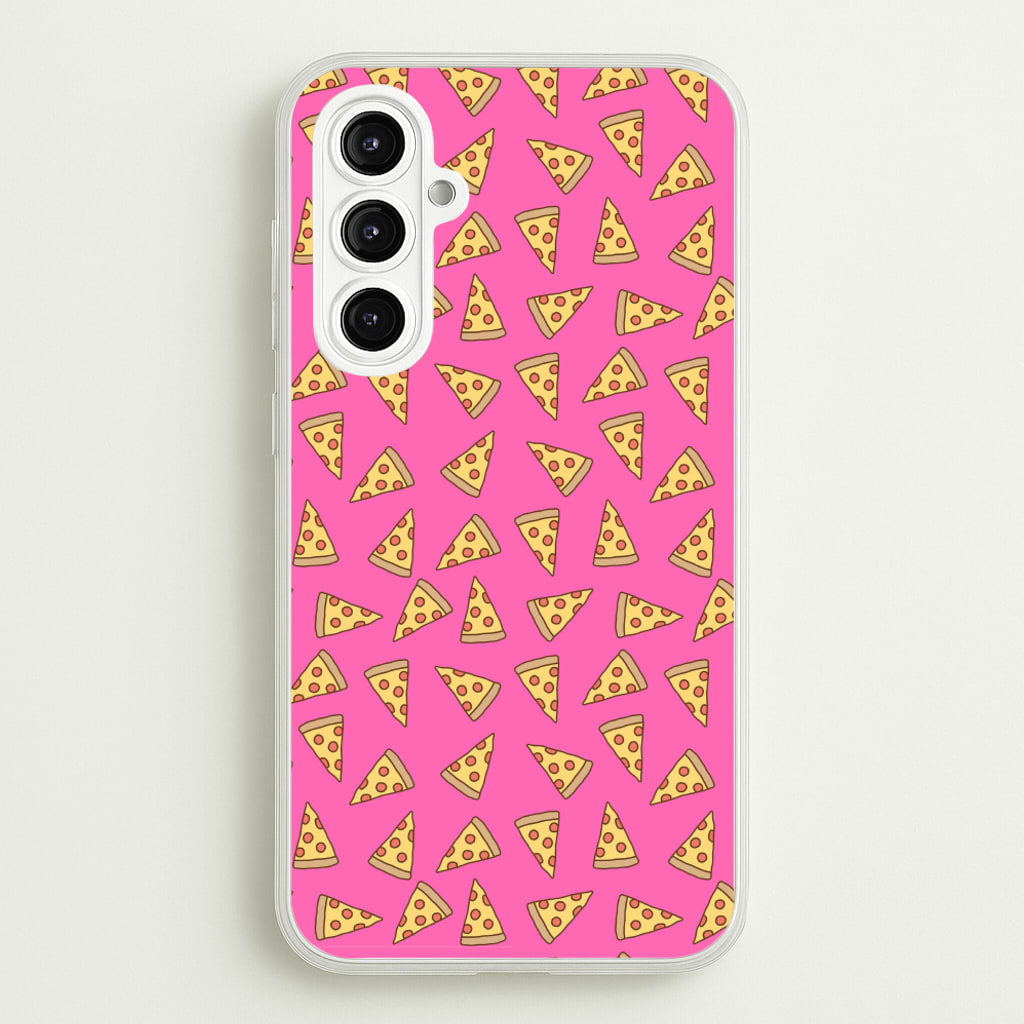 Pizza Pattern - Caspar Lee Phone Case for Galaxy A16
