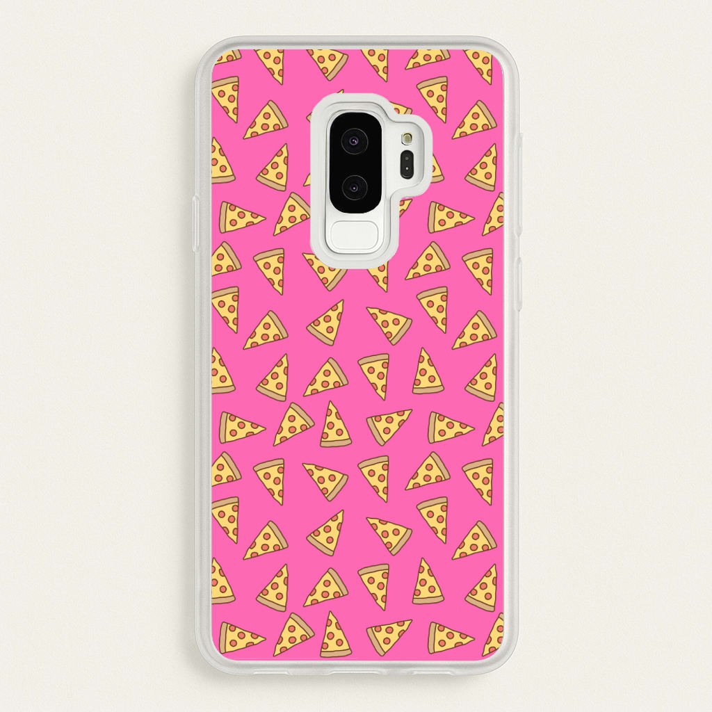 Pizza Pattern - Caspar Lee Phone Case for Galaxy S9 Plus