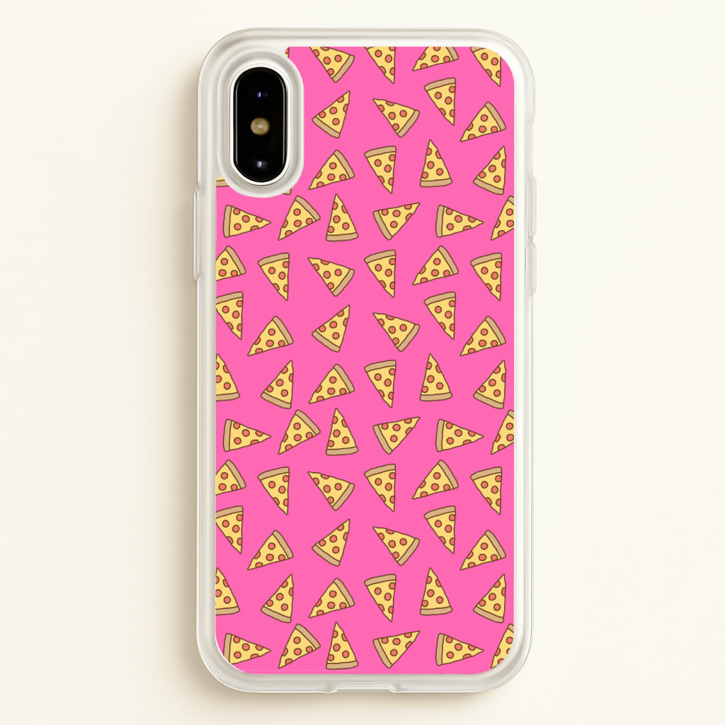 Pizza Pattern - Caspar Lee Phone Case for iPhone X / XS