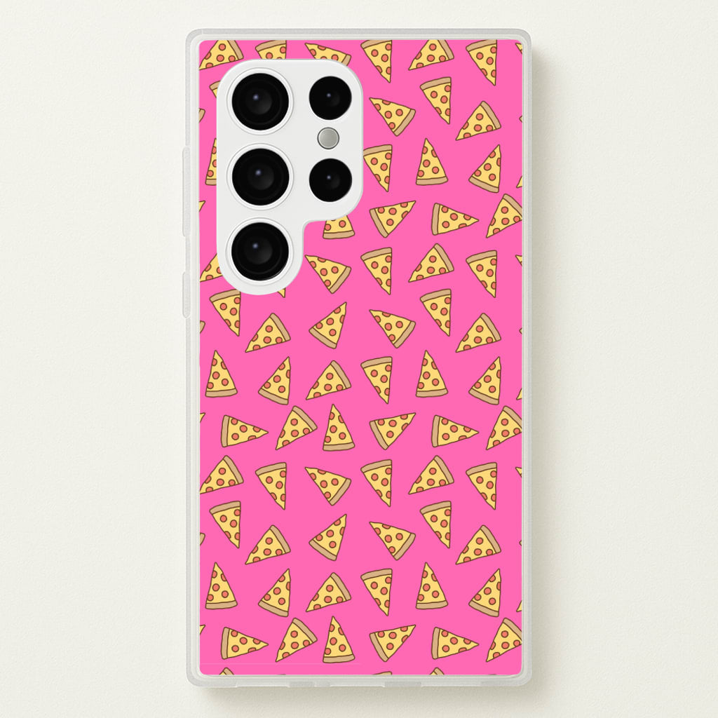 Pizza Pattern - Caspar Lee Phone Case for Galaxy S24 Ultra