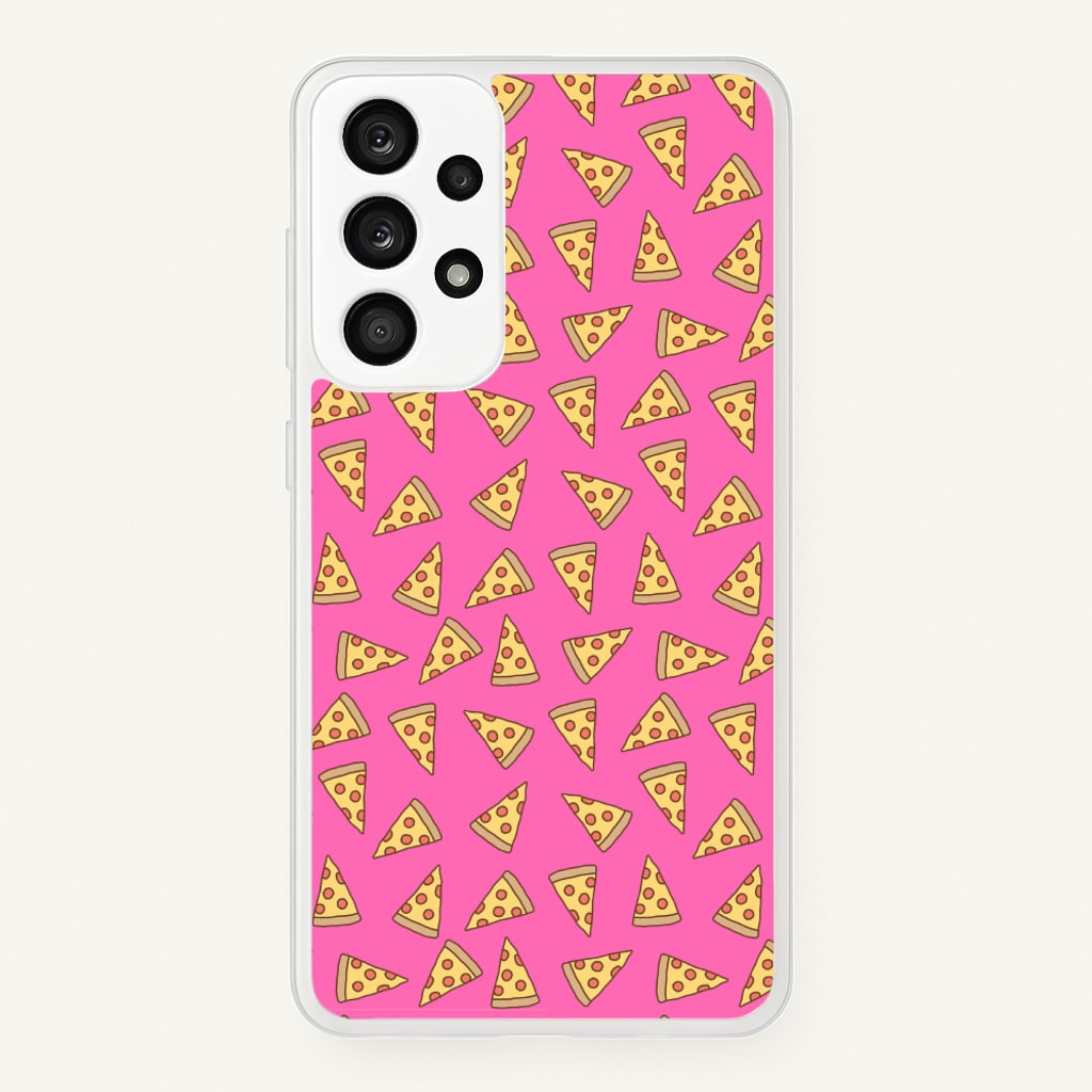 Pizza Pattern - Caspar Lee Phone Case for Galaxy A53