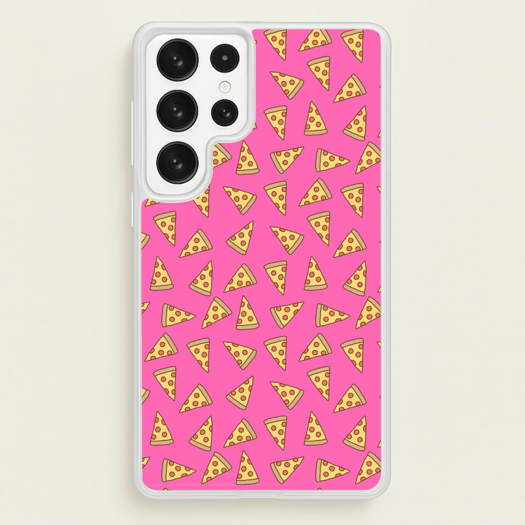 Pizza Pattern - Caspar Lee Phone Case for Galaxy S22 Ultra