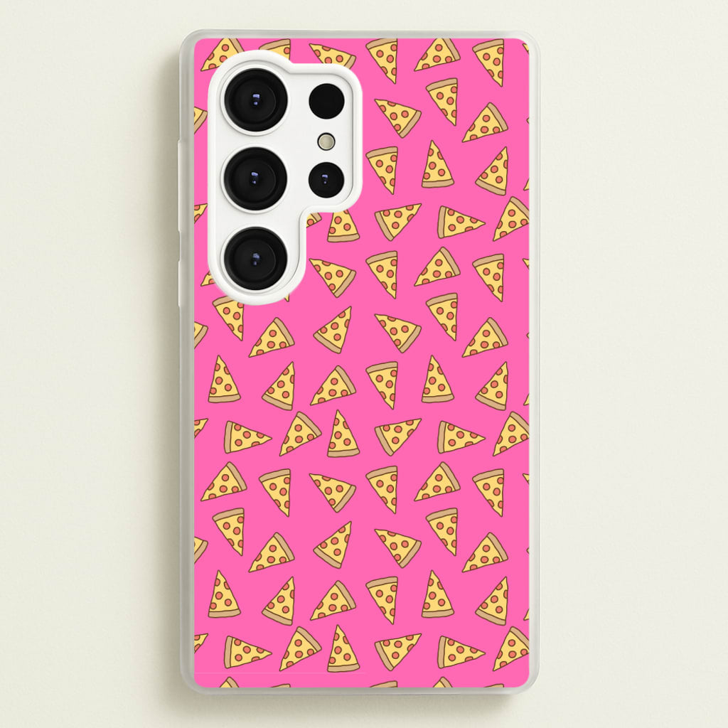 Pizza Pattern - Caspar Lee Phone Case for Galaxy S25 Ultra