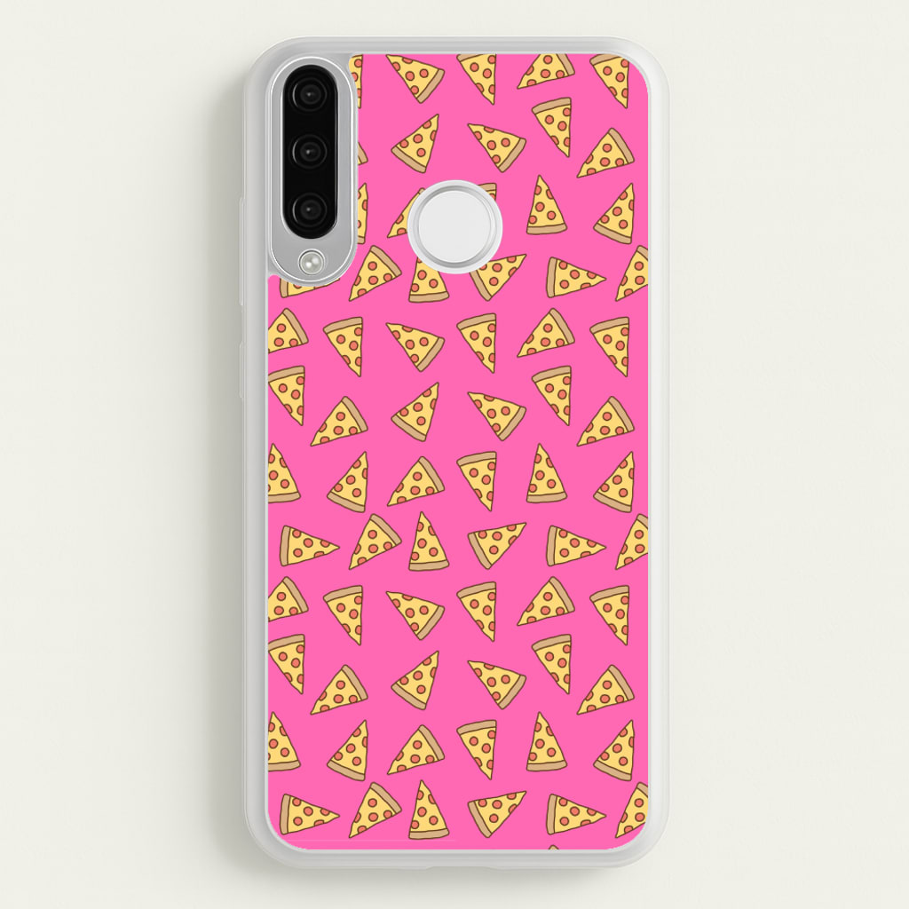 Pizza Pattern - Caspar Lee Phone Case for Huawei P30 Lite
