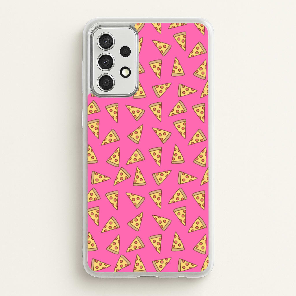 Pizza Pattern - Caspar Lee Phone Case for Galaxy A52 / A52s