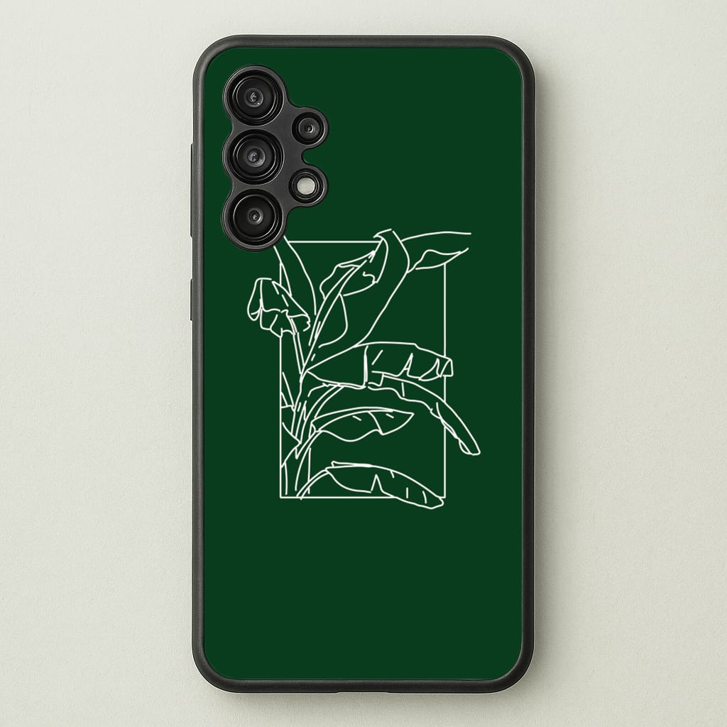 Green Leaf - Foliage - Foliage Phone Case for Galaxy A13
