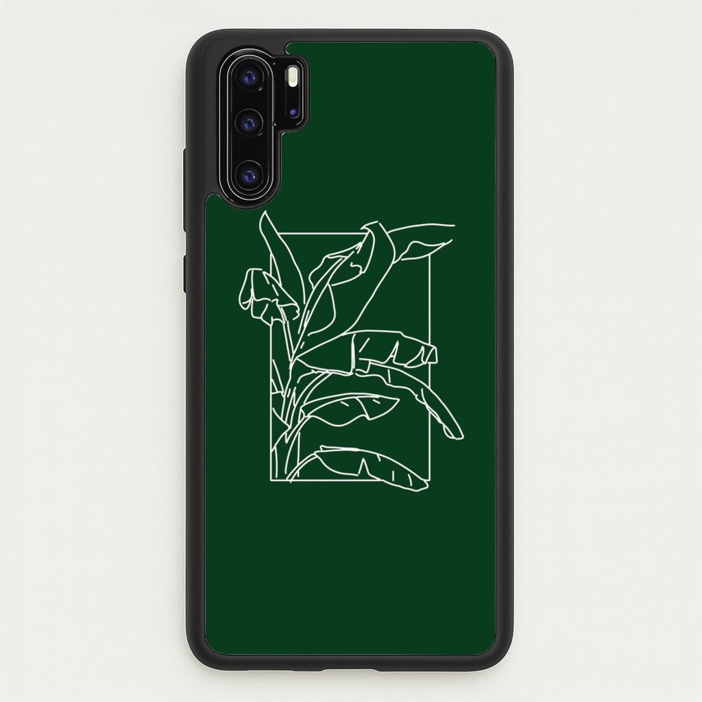 Green Leaf - Foliage - Foliage Phone Case for Huawei P30 Pro