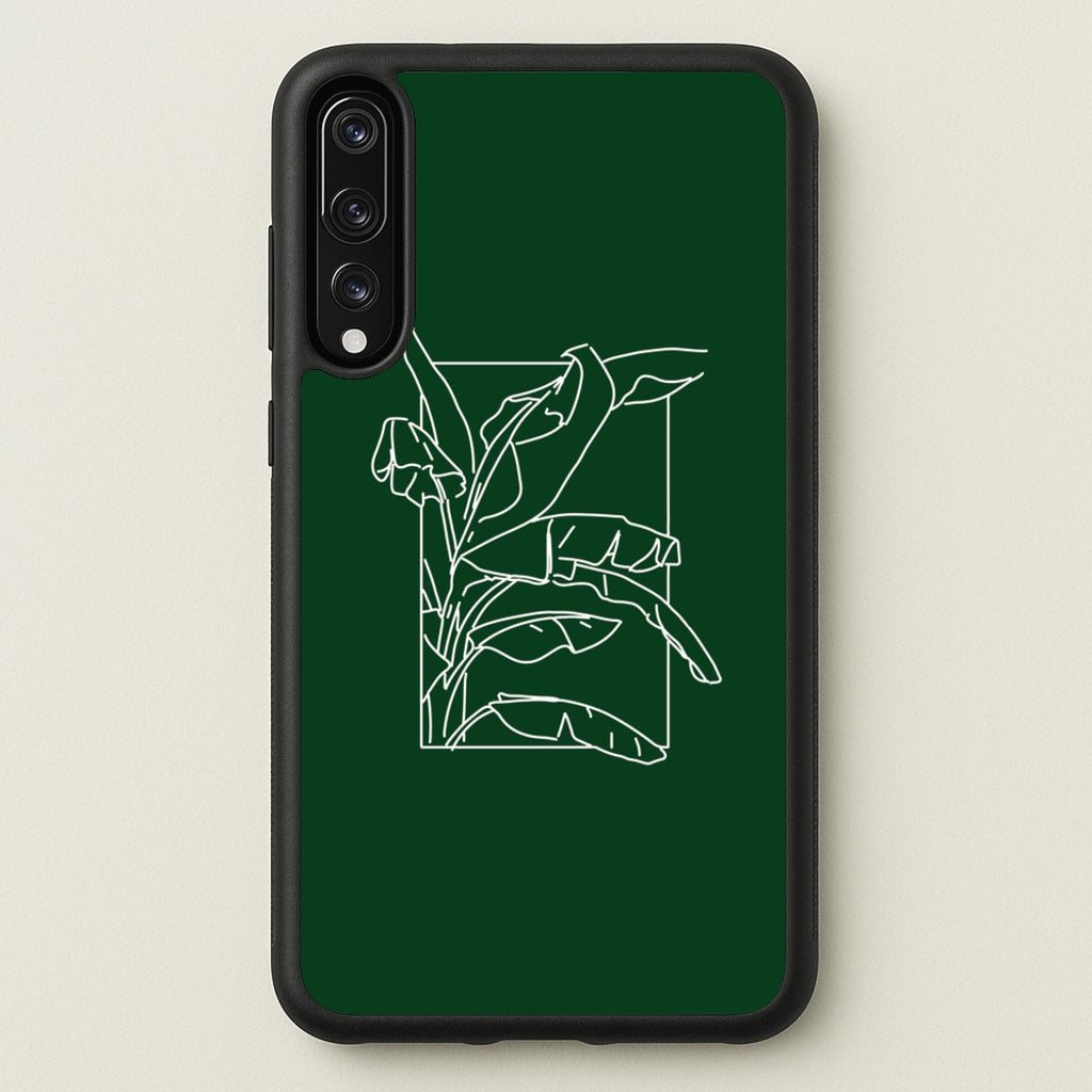 Green Leaf - Foliage - Foliage Phone Case for Huawei P20 Pro