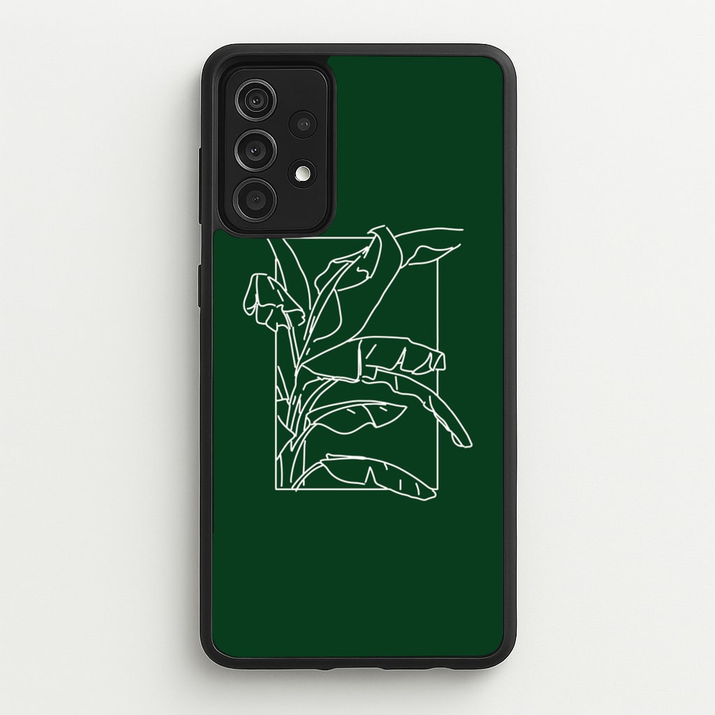 Green Leaf - Foliage - Foliage Phone Case for Galaxy A52 / A52s
