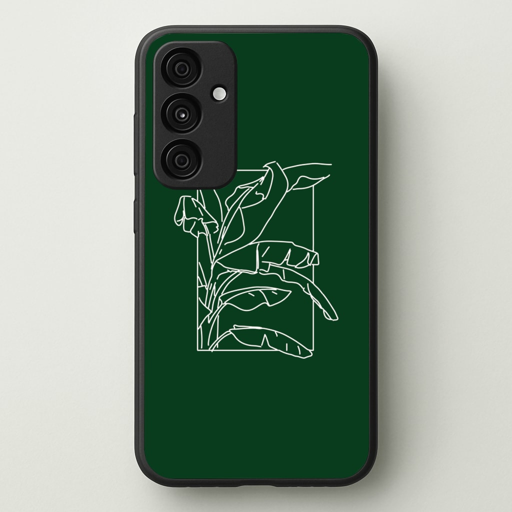 Green Leaf - Foliage - Foliage Phone Case for Galaxy A15