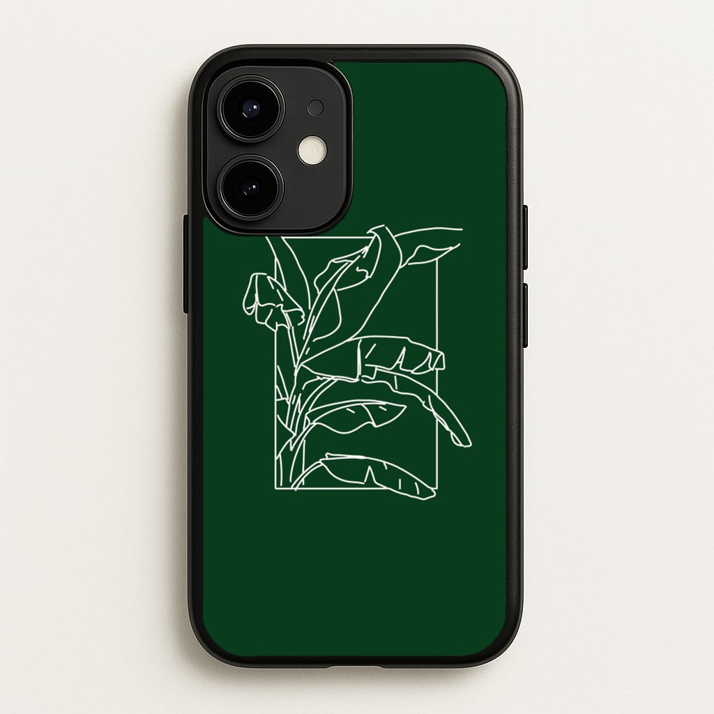 Green Leaf - Foliage - Foliage Phone Case for iPhone 12 / 12 Pro