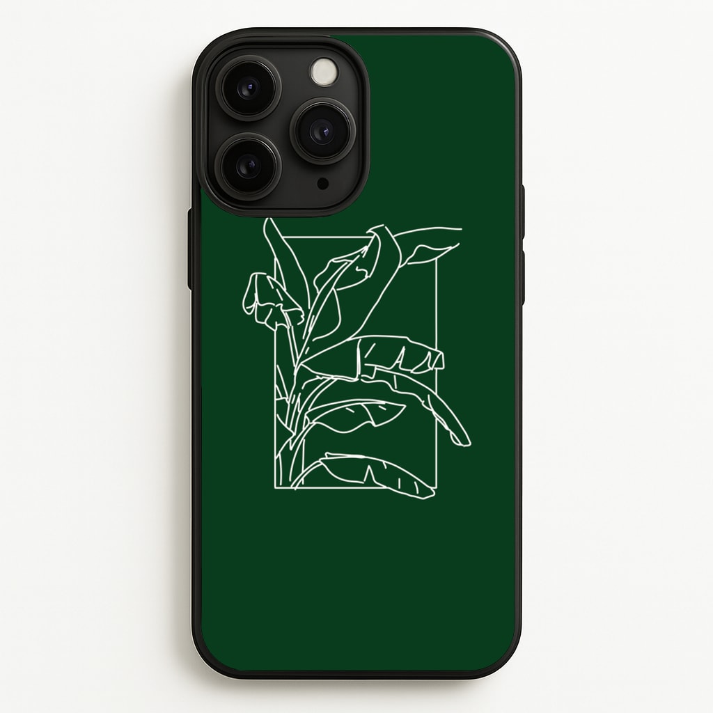 Green Leaf - Foliage - Foliage Phone Case for iPhone 11 Pro