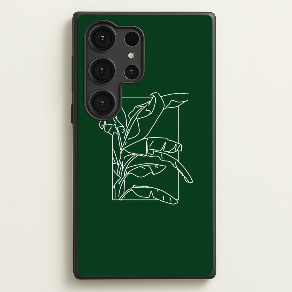 Green Leaf - Foliage - Foliage Phone Case for Galaxy S25 Ultra