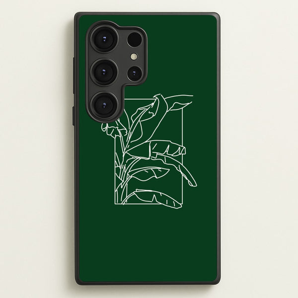 Green Leaf - Foliage - Foliage Phone Case for Galaxy S25 Ultra