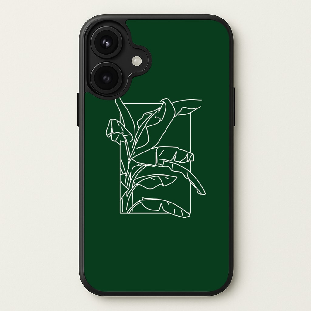 Green Leaf - Foliage Phone Case for iPhone 17