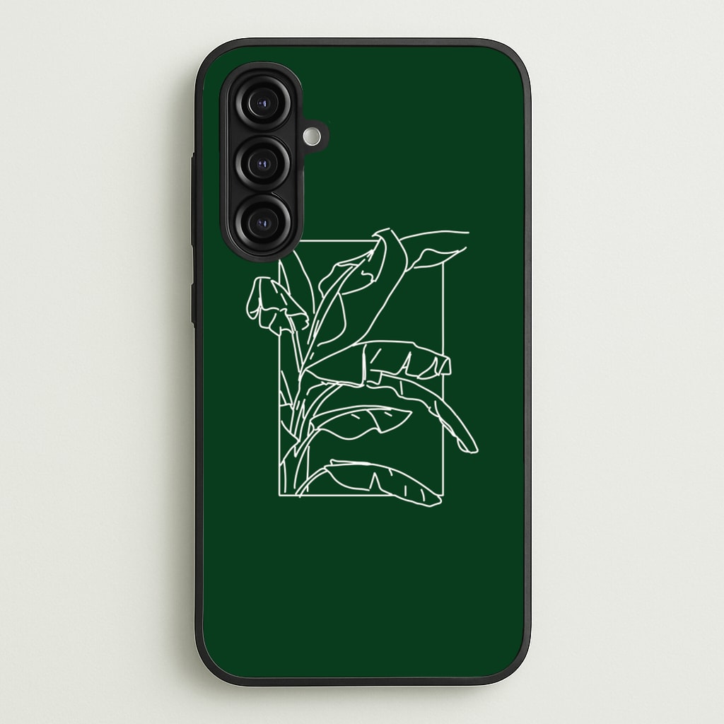 Green Leaf - Foliage - Foliage Phone Case for Galaxy A16