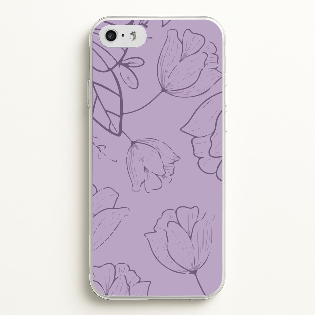 Tulips - Foliage - Foliage Phone Case for iPhone 5 / 5s / SE 2016
