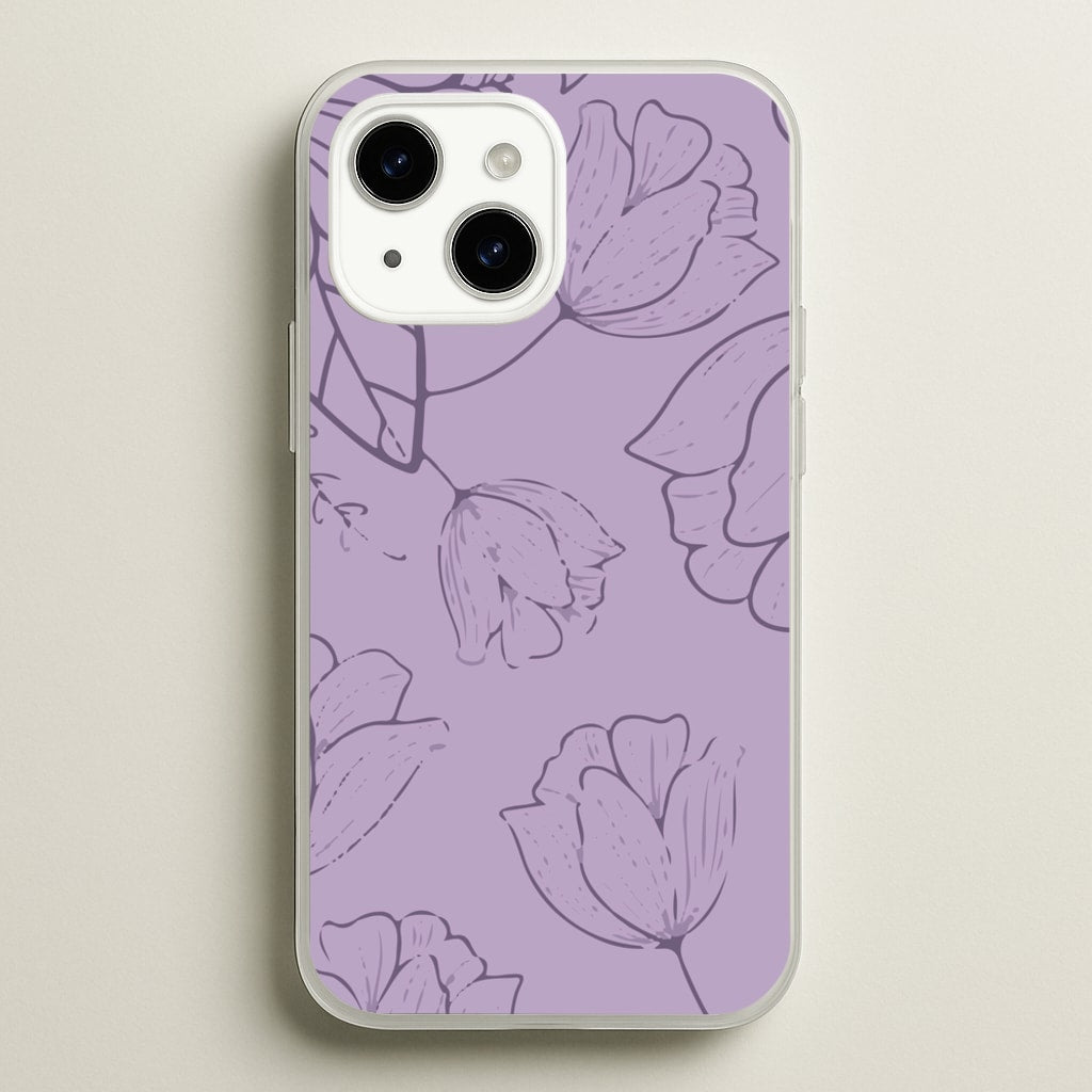 Tulips - Foliage - Foliage Phone Case for iPhone 14
