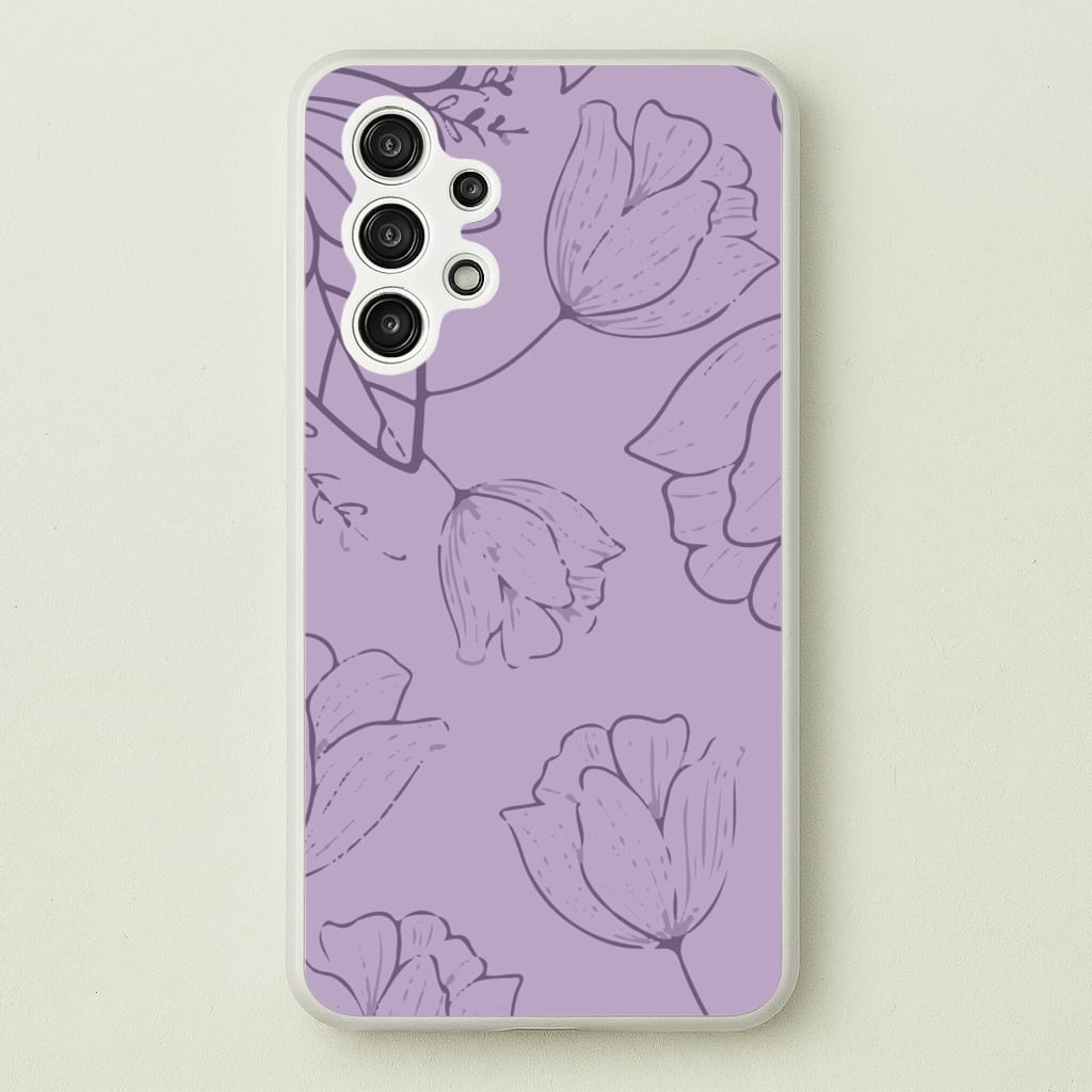 Tulips - Foliage - Foliage Phone Case for Galaxy A13