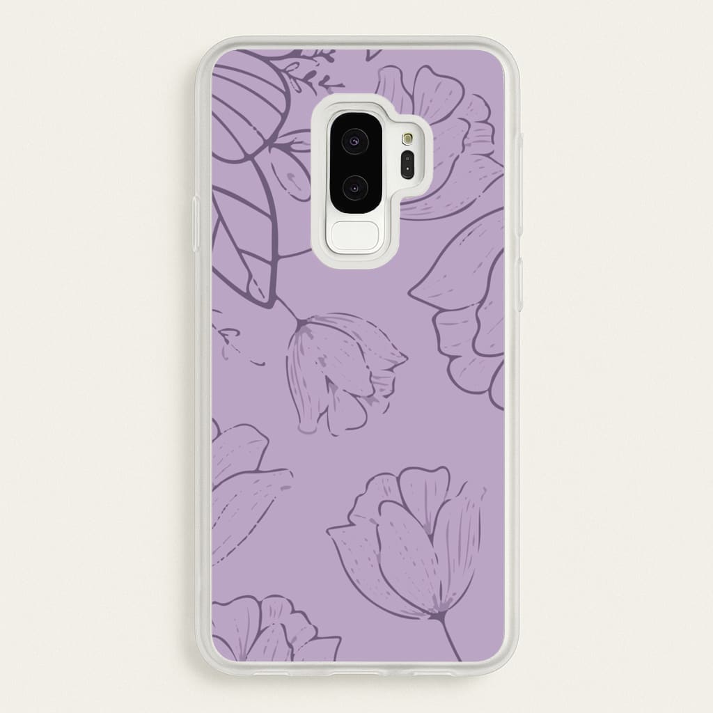Tulips - Foliage - Foliage Phone Case for Galaxy S9 Plus