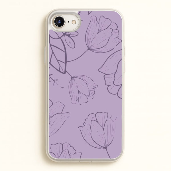 Tulips - Foliage - Foliage Phone Case for iPhone 6 Plus / 7 Plus / 8 Plus
