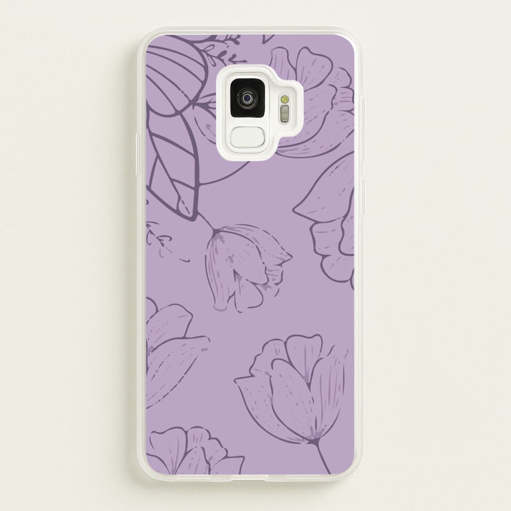 Tulips - Foliage - Foliage Phone Case for Galaxy S9