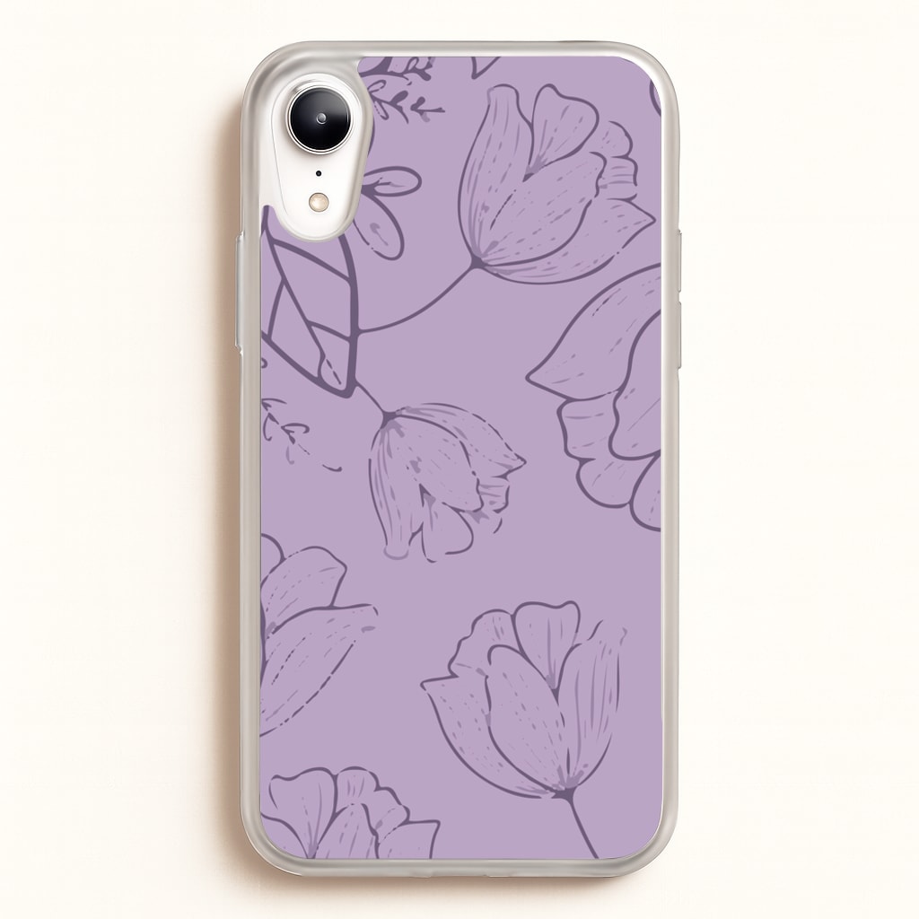 Tulips - Foliage - Foliage Phone Case for iPhone XR
