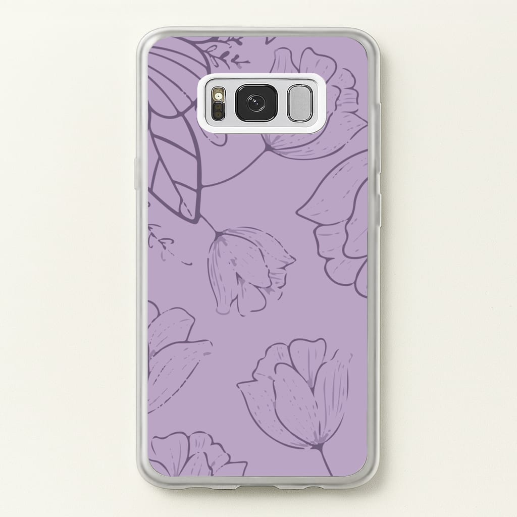 Tulips - Foliage - Foliage Phone Case for Galaxy S8 Plus