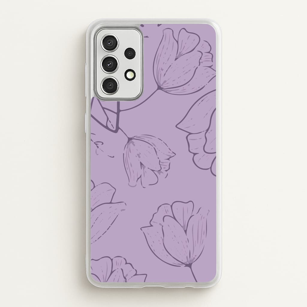 Tulips - Foliage - Foliage Phone Case for Galaxy A52 / A52s