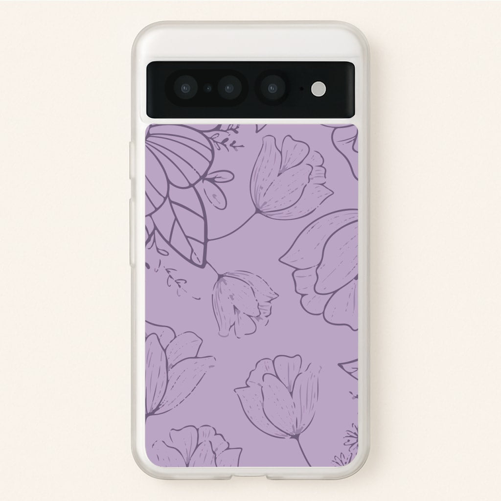 Tulips - Foliage - Foliage Phone Case for Google Pixel 7 Pro