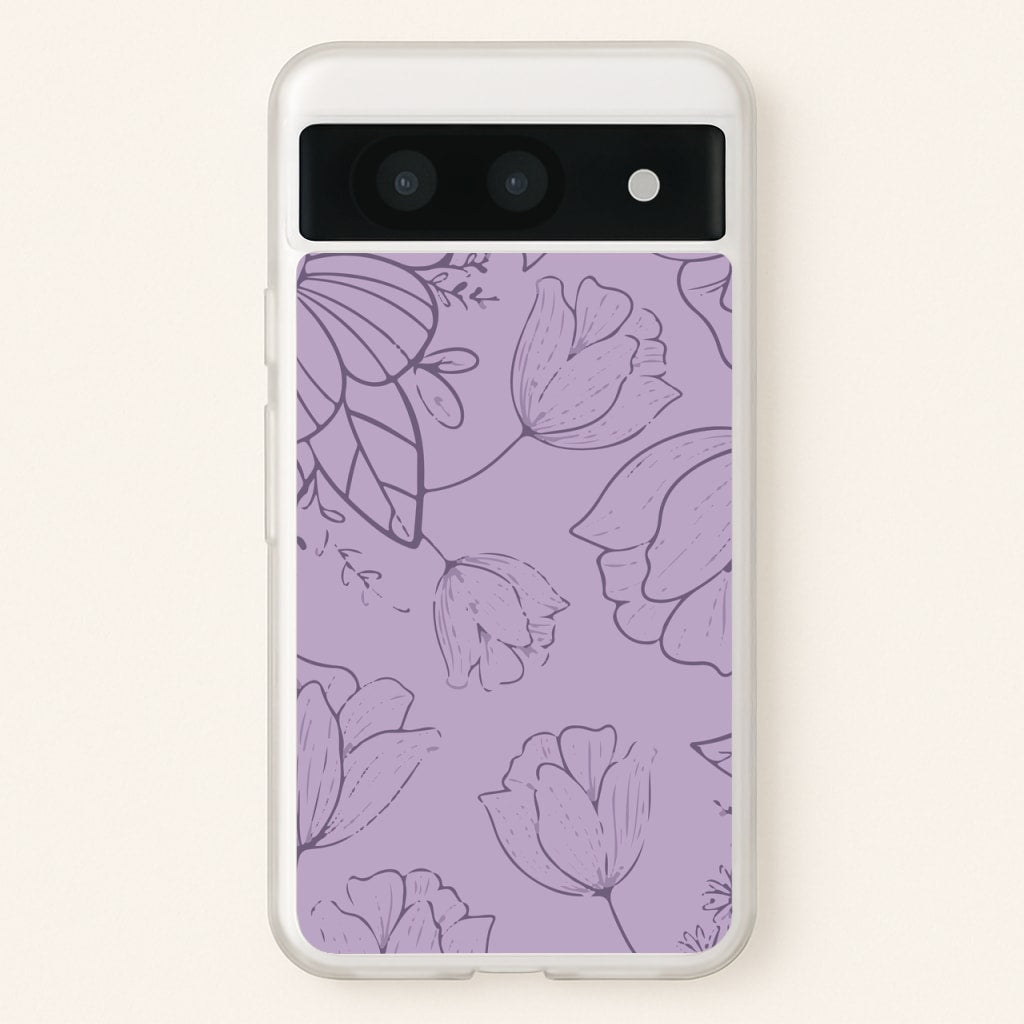 Tulips - Foliage - Foliage Phone Case for Google Pixel 8a