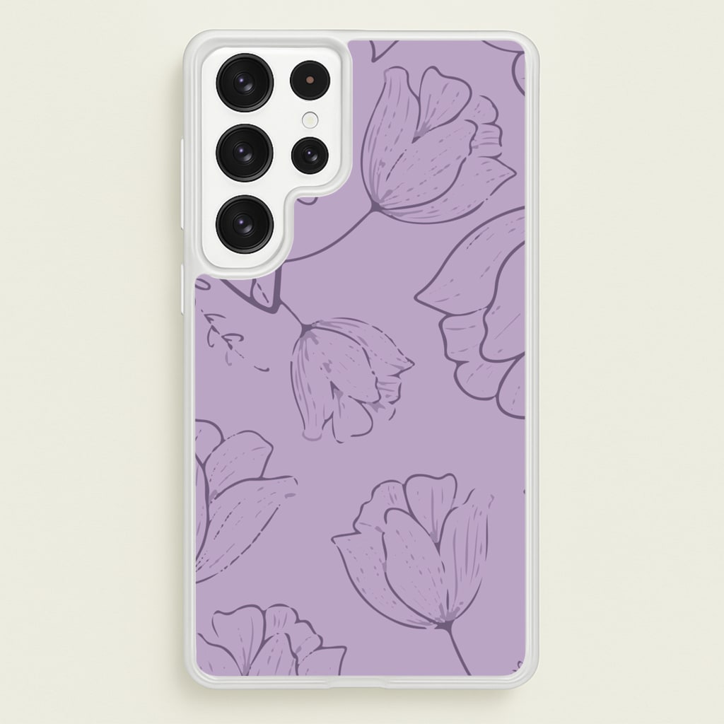 Tulips - Foliage - Foliage Phone Case for Galaxy S23 Ultra