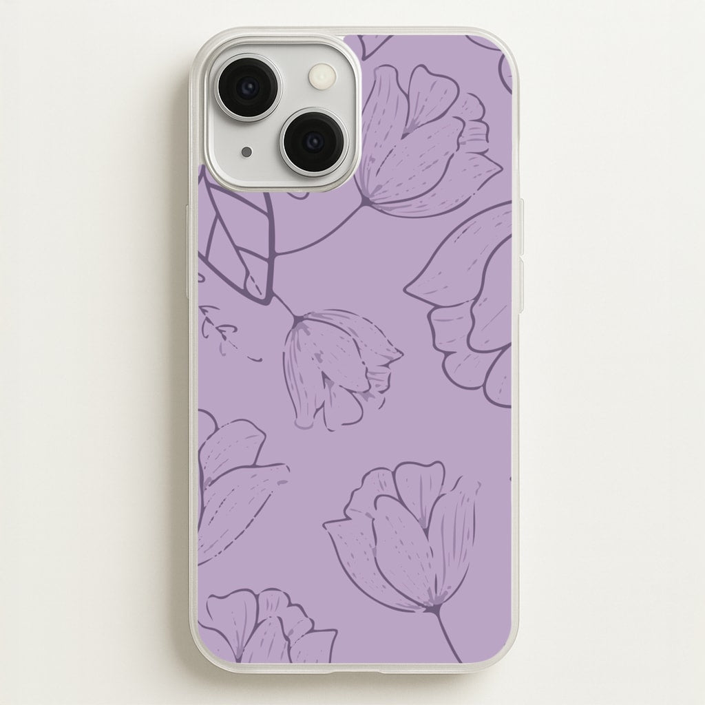 Tulips - Foliage - Foliage Phone Case for iPhone 13 Mini