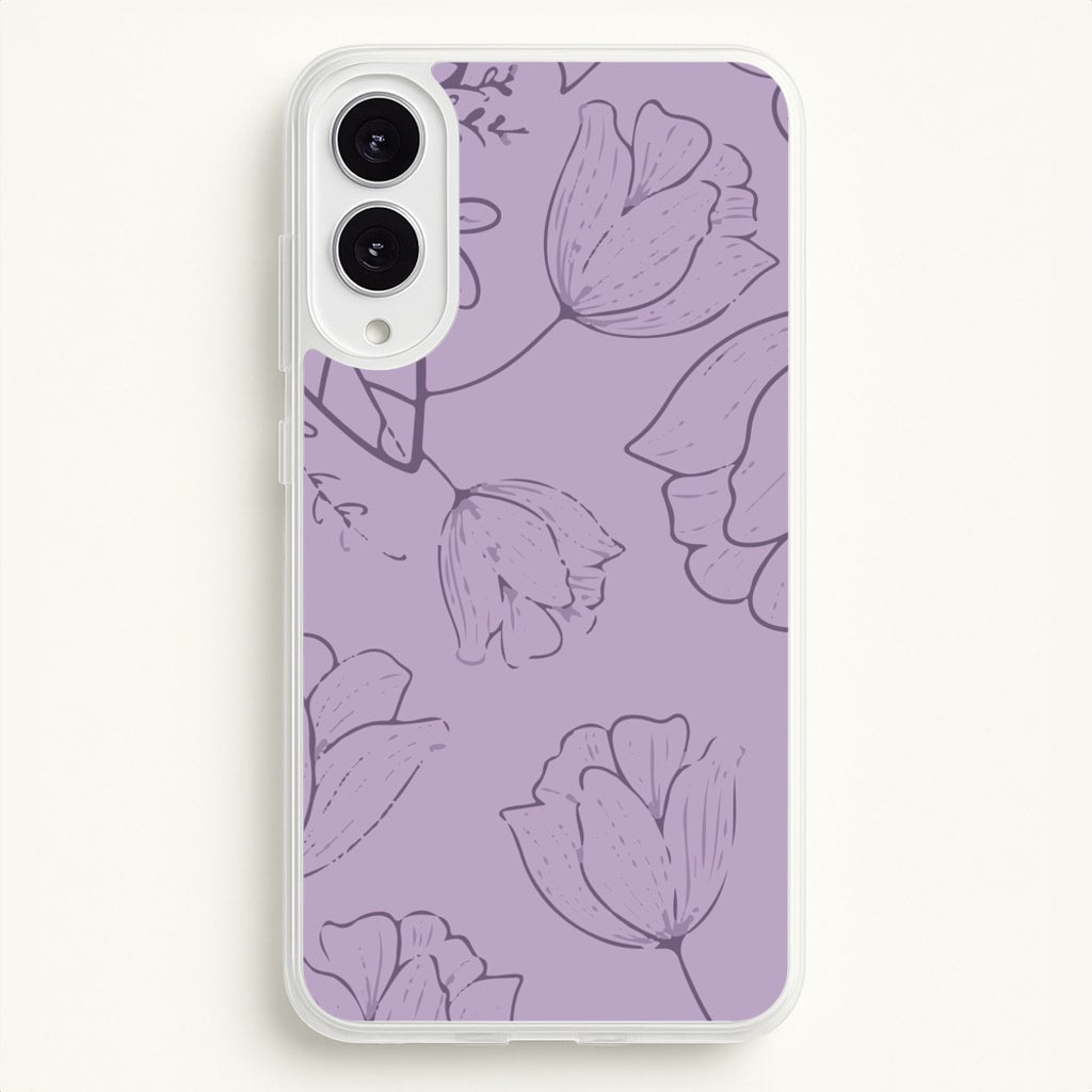 Tulips - Foliage - Foliage Phone Case for Galaxy S25 Edge