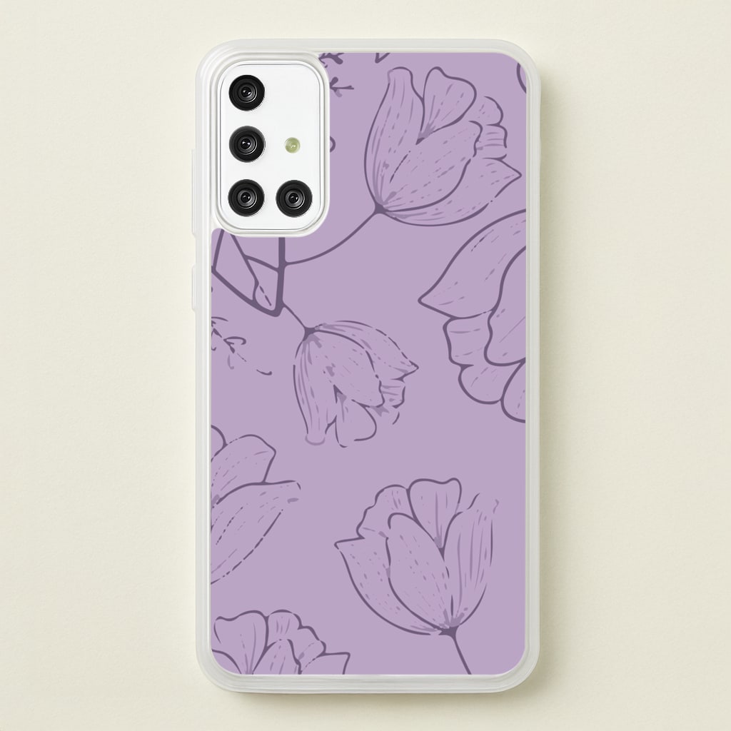 Tulips - Foliage - Foliage Phone Case for Galaxy A71