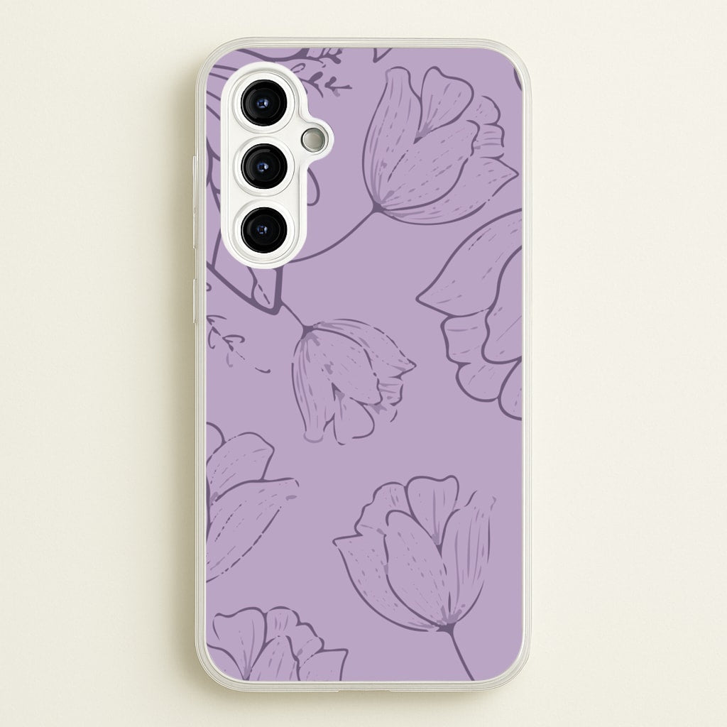 Tulips - Foliage - Foliage Phone Case for Galaxy A54