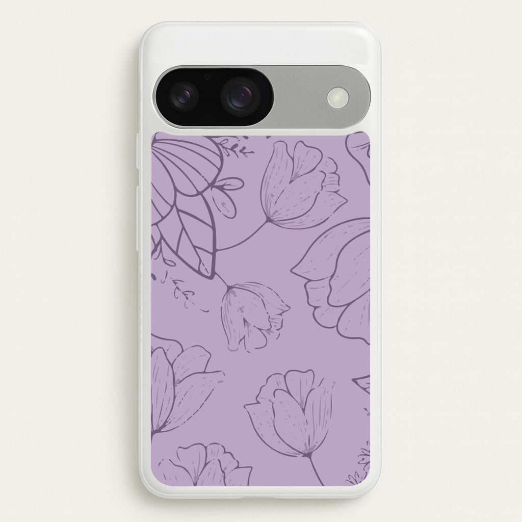 Tulips - Foliage - Foliage Phone Case for Google Pixel 9 / 9 Pro