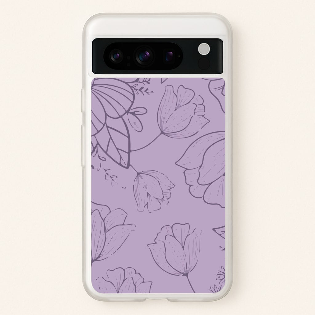 Tulips - Foliage - Foliage Phone Case for Google Pixel 8 Pro