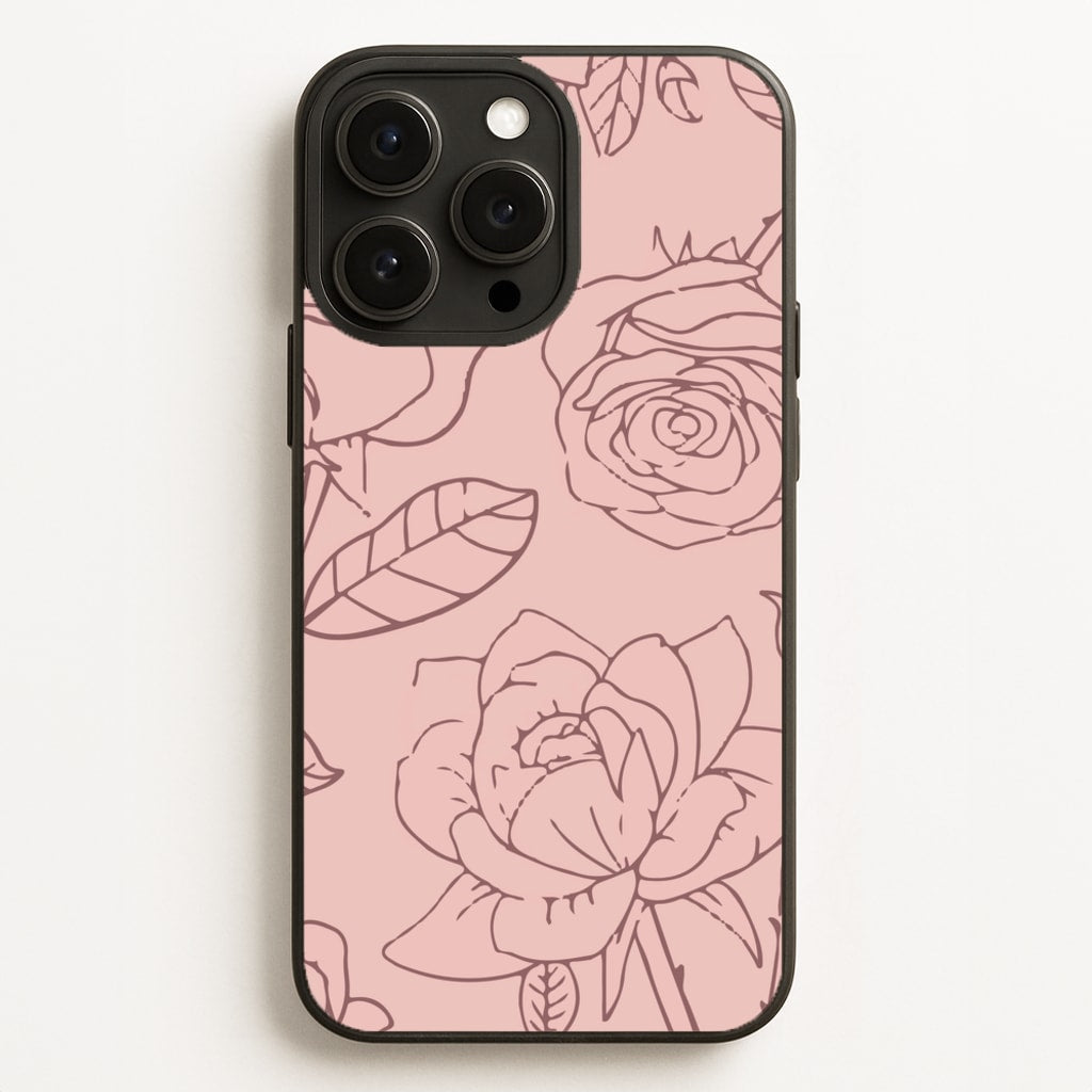 Roses - Foliage - Foliage Phone Case for iPhone 16 Pro Max