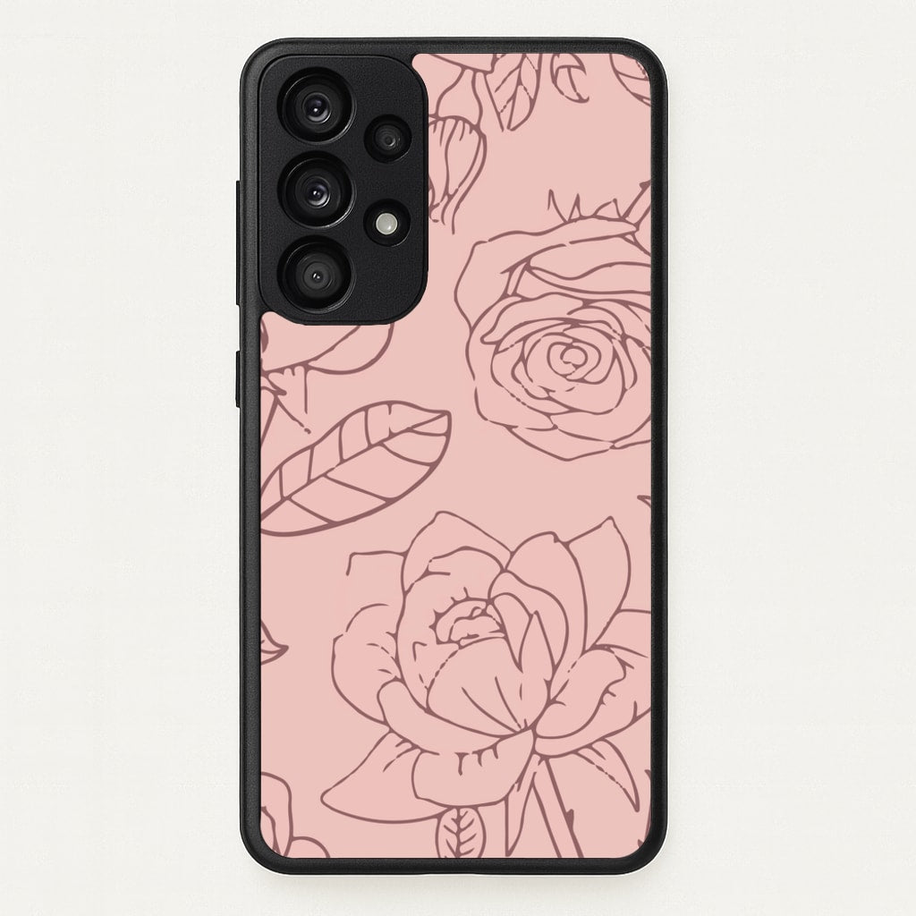 Roses - Foliage - Foliage Phone Case for Galaxy A33
