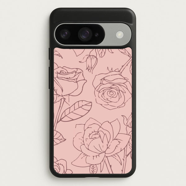Roses - Foliage Phone Case for Google Pixel 10 / 10 Pro