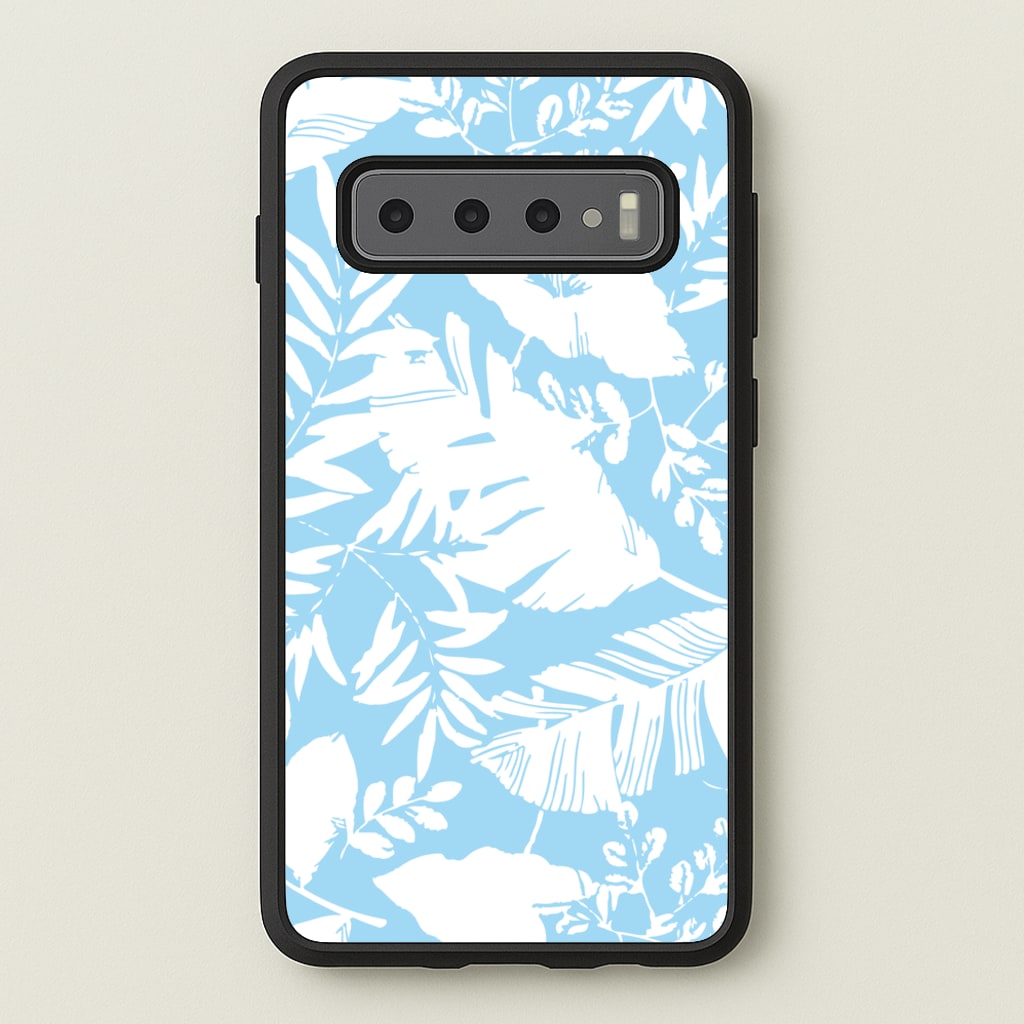 Leaf Pattern - Foliage  - Foliage Phone Case for Galaxy S10