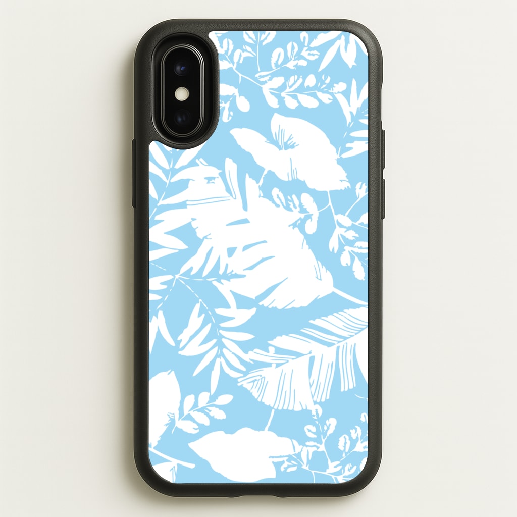 Leaf Pattern - Foliage - Foliage Phone Case for iPhone X / XS