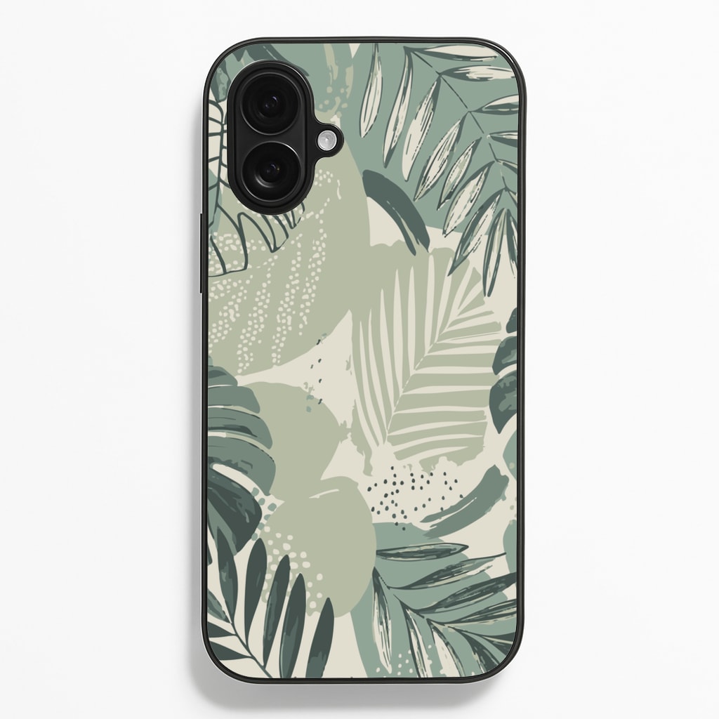 Green Leaf Pattern - Foliage Phone Case