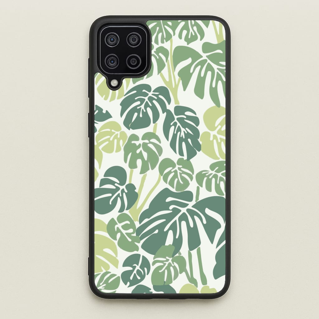 Palm - Foliage - Foliage Phone Case for Galaxy A12