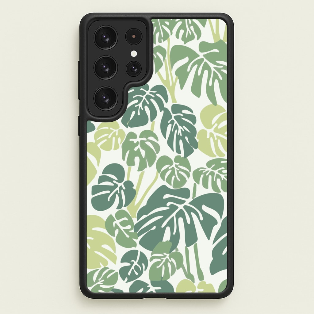 Palm - Foliage - Foliage Phone Case for Galaxy S22 Ultra
